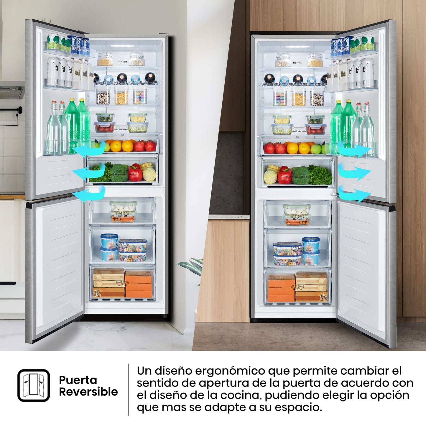 Hisense – Frigorífico Combi No Frost de 304 Litros